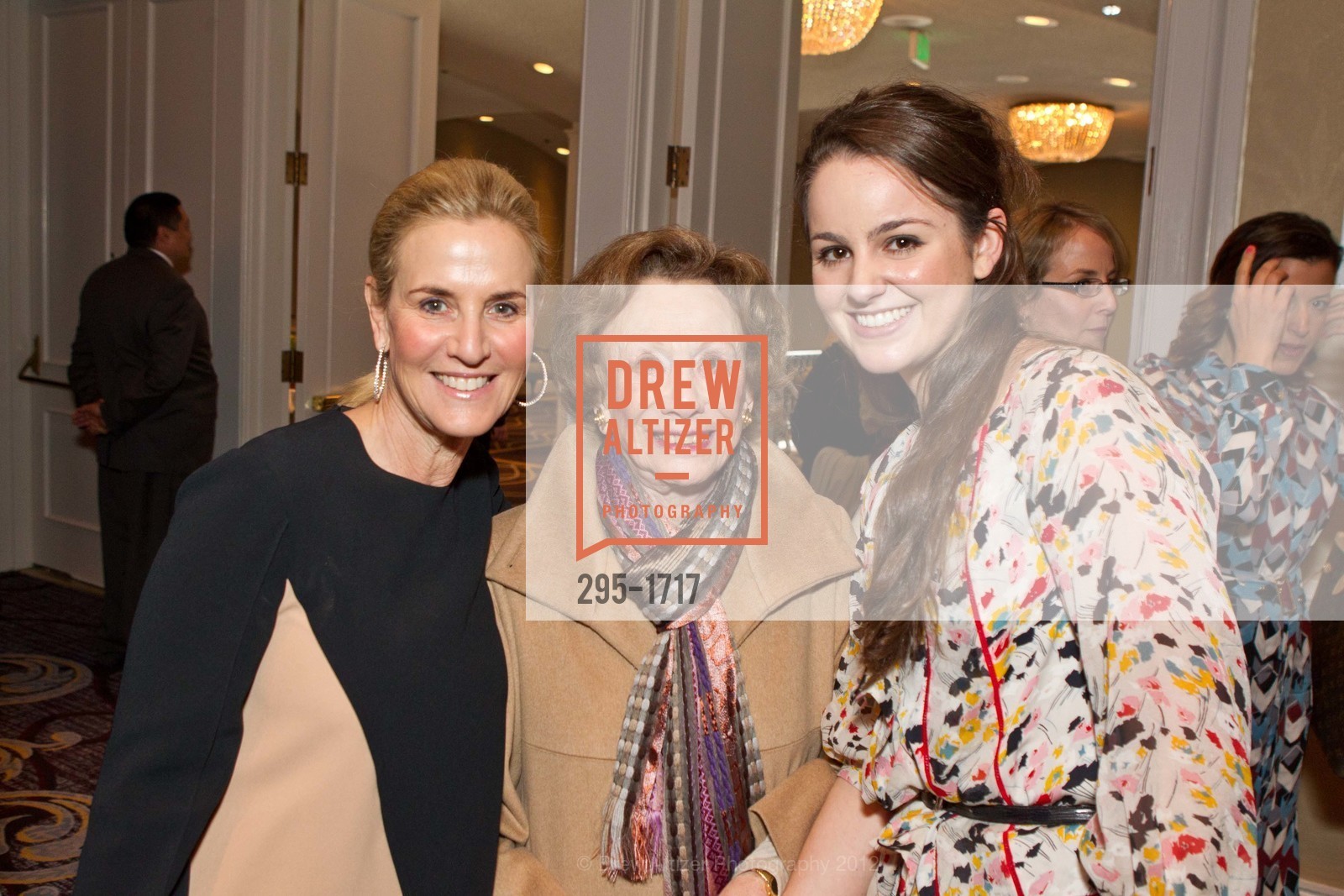 Lisa Goldman, Eleanor Myers, Rosie Ellis, NARAL: San Francisco Power of Choice Luncheon, US, March 21st, 2012, Photo #295-1717 Lisa Goldman, Eleanor Myers, Rosie Ellis, Photo #295-1717