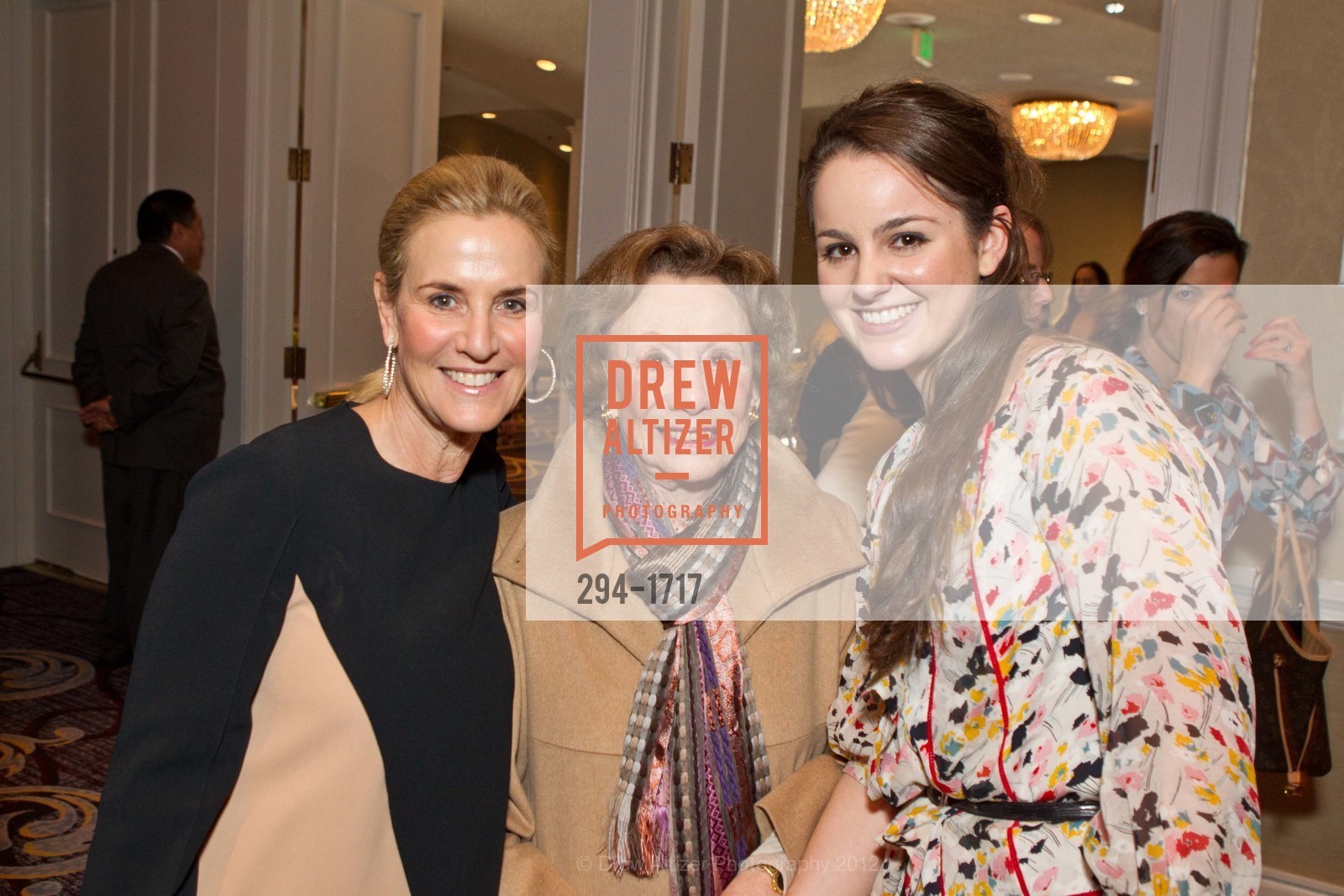 Lisa Goldman, Eleanor Myers, Rosie Ellis, NARAL: San Francisco Power of Choice Luncheon, US, March 21st, 2012, Photo #294-1717 Lisa Goldman, Eleanor Myers, Rosie Ellis, Photo #294-1717