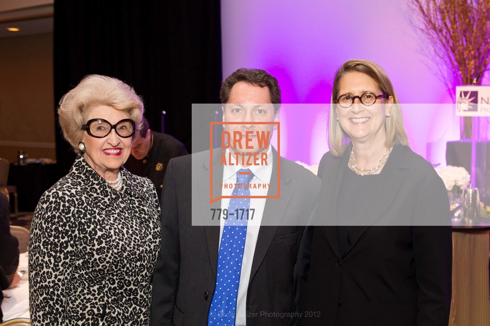 Genelle Relfe, Todd Stave, Priscilla Geeslin, NARAL: San Francisco Power of Choice Luncheon, US, March 21st, 2012, Photo #779-1717 Genelle Relfe, Todd Stave, Priscilla Geeslin, Photo #779-1717