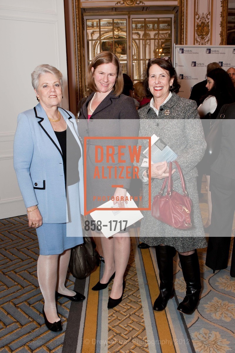 Janet Denlinger, Amy Everitt, Madeleine Levine, NARAL: San Francisco Power of Choice Luncheon, US, March 21st, 2012, Photo #858-1717 Janet Denlinger, Amy Everitt, Madeleine Levine, Photo #858-1717