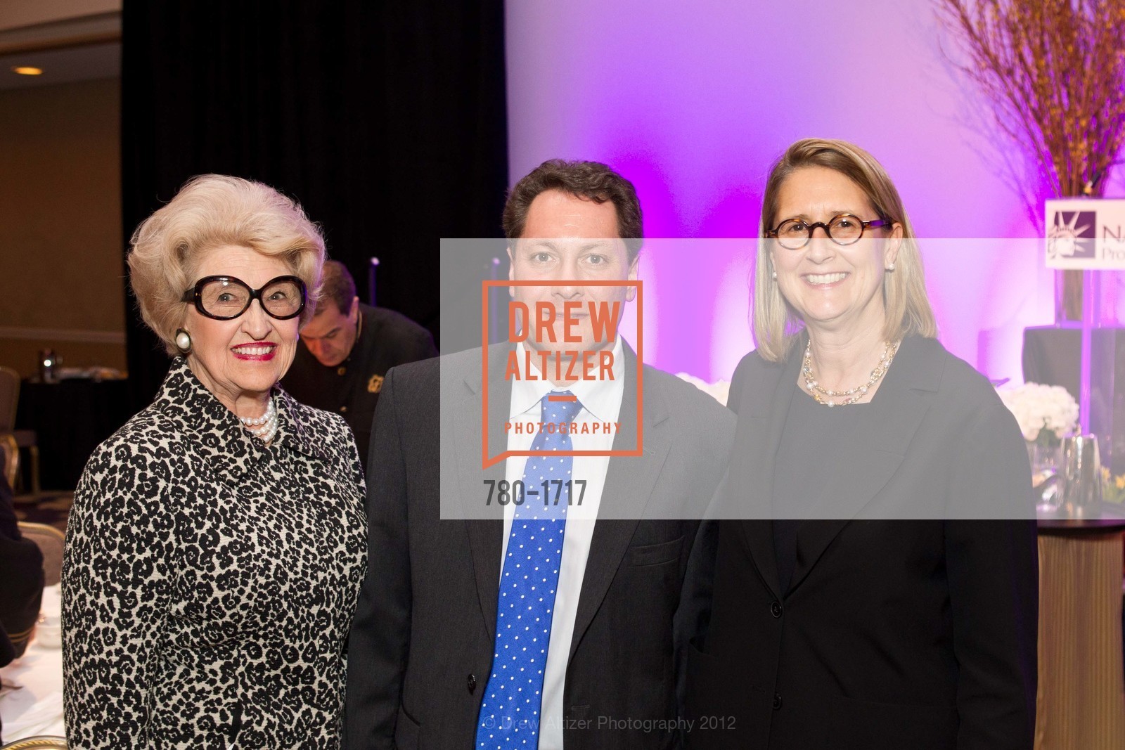 Genelle Relfe, Todd Stave, Priscilla Geeslin, NARAL: San Francisco Power of Choice Luncheon, US, March 21st, 2012, Photo #780-1717 Genelle Relfe, Todd Stave, Priscilla Geeslin, Photo #780-1717
