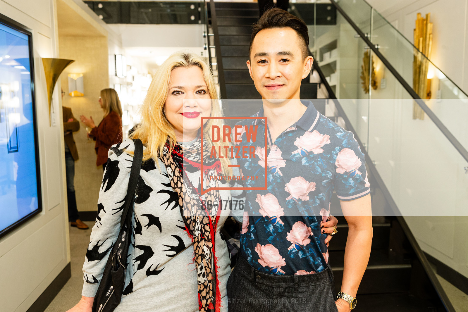 Eva Eastman, Davidson Le, Circa Lighting Showroom Opening, Circa Lighting Showroom. 175 Rhode Island St, October 11th, 2018, Photo #86-17176 Eva Eastman, Davidson Le, Photo #86-17176