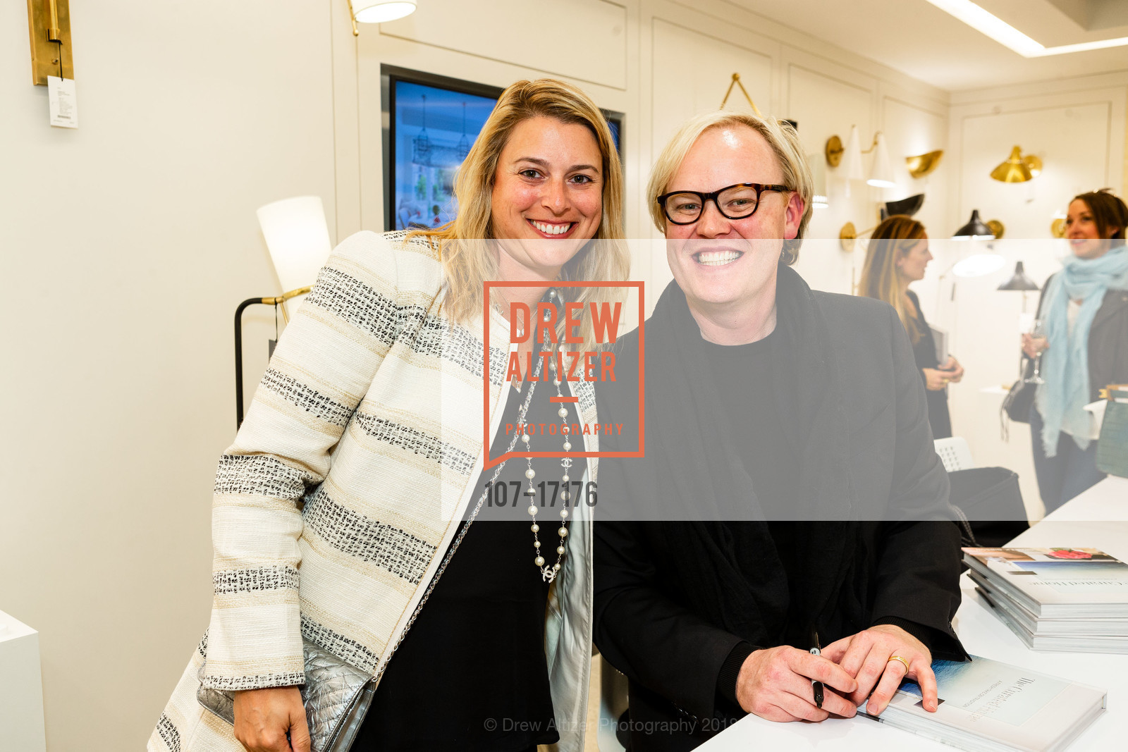 Melodie Rubin, Grant Gibson, Circa Lighting Showroom Opening, Circa Lighting Showroom. 175 Rhode Island St, October 11th, 2018, Photo #107-17176 Melodie Rubin, Grant Gibson, Photo #107-17176