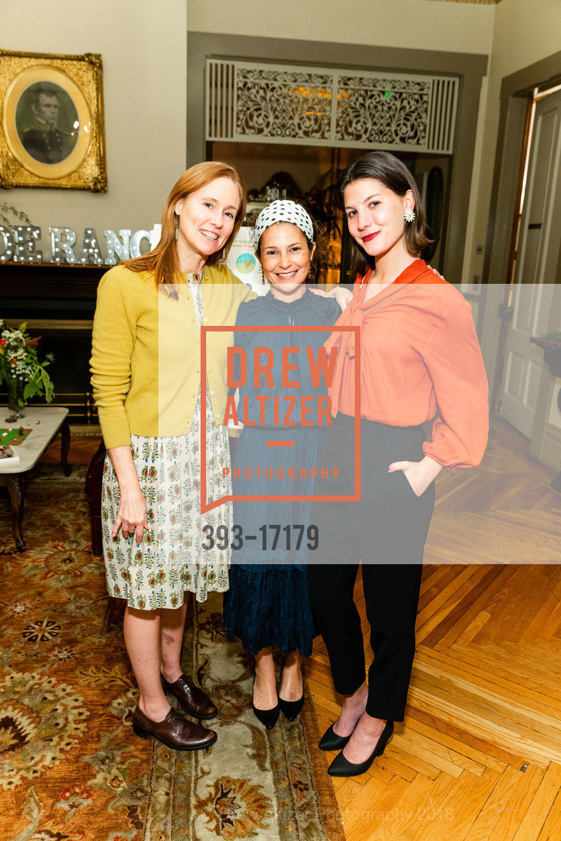 Kyle Redford, Jill Tidman, Celia Byrne, Slide Ranch Silver Trowel Gala 2018, General's Residence. 1 Fort Mason, October 11th, 2018, Photo #393-17179 Kyle Redford, Jill Tidman, Celia Byrne, Photo #393-17179