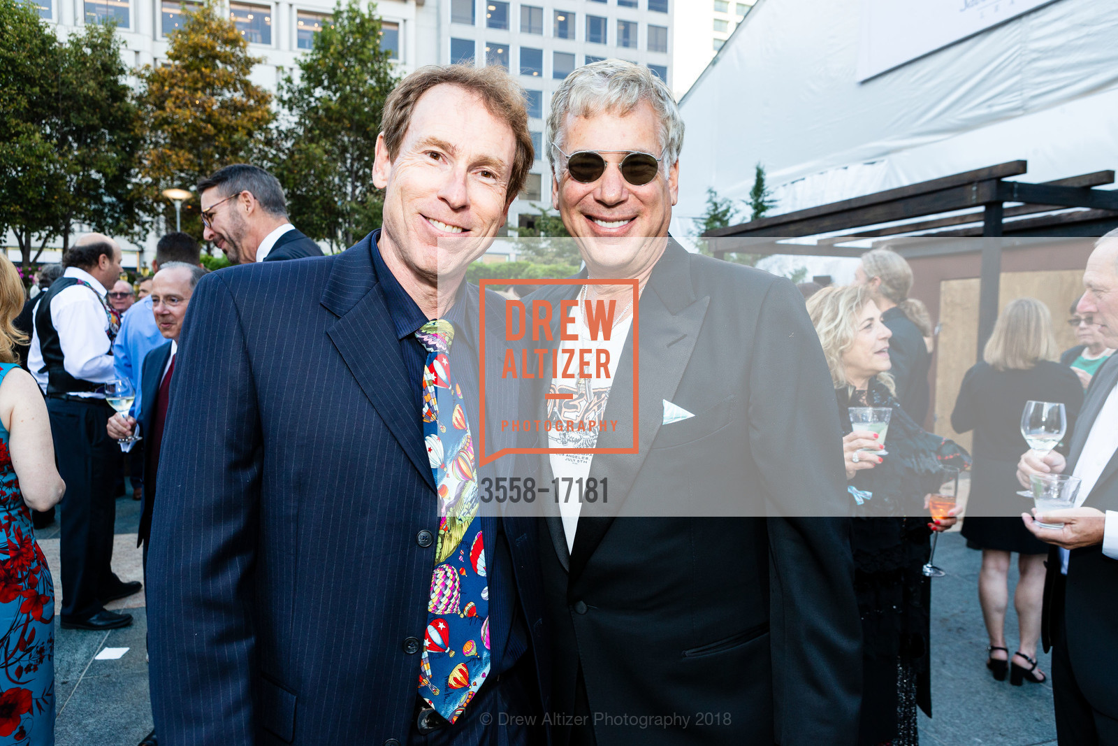 John Moore, Richard Clareman, Save the Redwoods League 100th Anniversary Gala 2018, Union Square, October 13th, 2018, Photo #3558-17181 John Moore, Richard Clareman, Photo #3558-17181