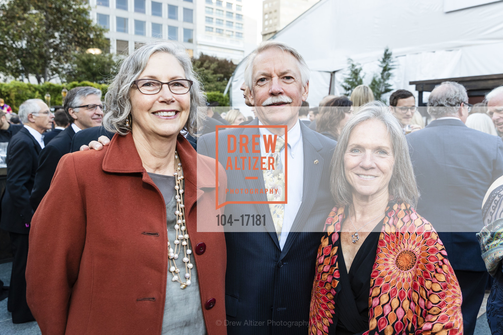 Kate Weese, Jon Jarvis, Paula Jarvis, Save the Redwoods League 100th Anniversary Gala 2018, Union Square, October 13th, 2018, Photo #104-17181 Kate Weese, Jon Jarvis, Paula Jarvis, Photo #104-17181