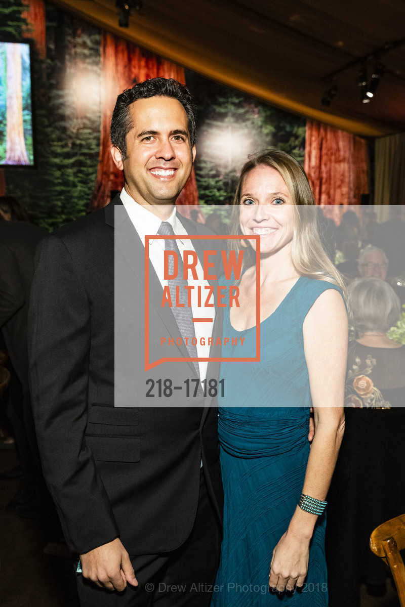 Eric Fishman, Stephanie Hayes, Save the Redwoods League 100th Anniversary Gala 2018, Union Square, October 13th, 2018, Photo #218-17181 Eric Fishman, Stephanie Hayes, Photo #218-17181