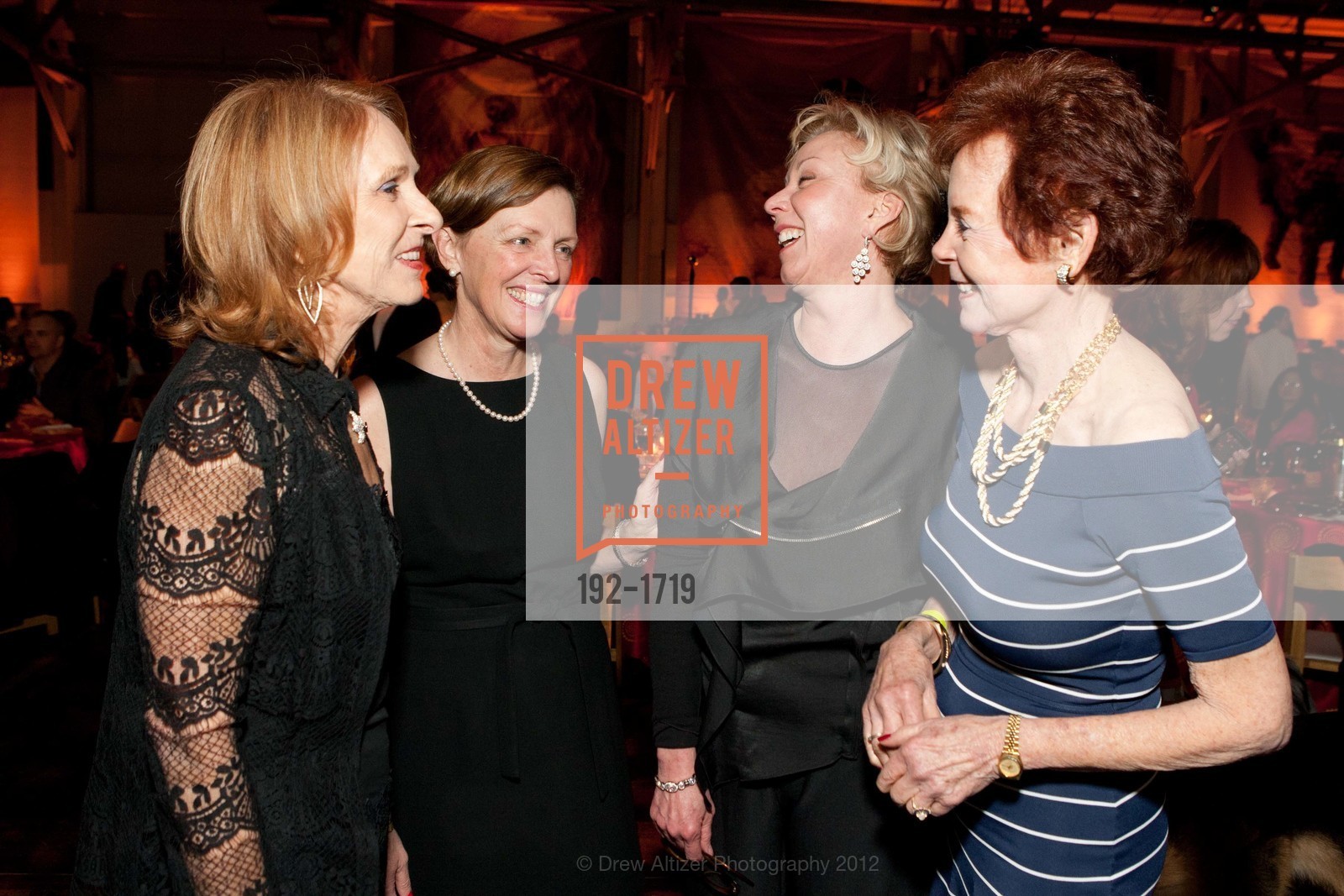 Jeanette Roach, Sharol McQuarrie, Charlotte Lee, Nancy Trogman, SPCA host the 16th Annual Bark & Whine Ball, US, March 22nd, 2012, Photo #192-1719 Jeanette Roach, Sharol McQuarrie, Charlotte Lee, Nancy Trogman, Photo #192-1719