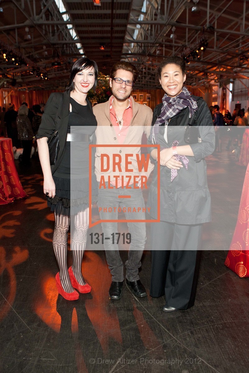 Megan Cutler, Andrew Rushing, Sonja Ebata, SPCA host the 16th Annual Bark & Whine Ball, US, March 22nd, 2012, Photo #131-1719 Megan Cutler, Andrew Rushing, Sonja Ebata, Photo #131-1719