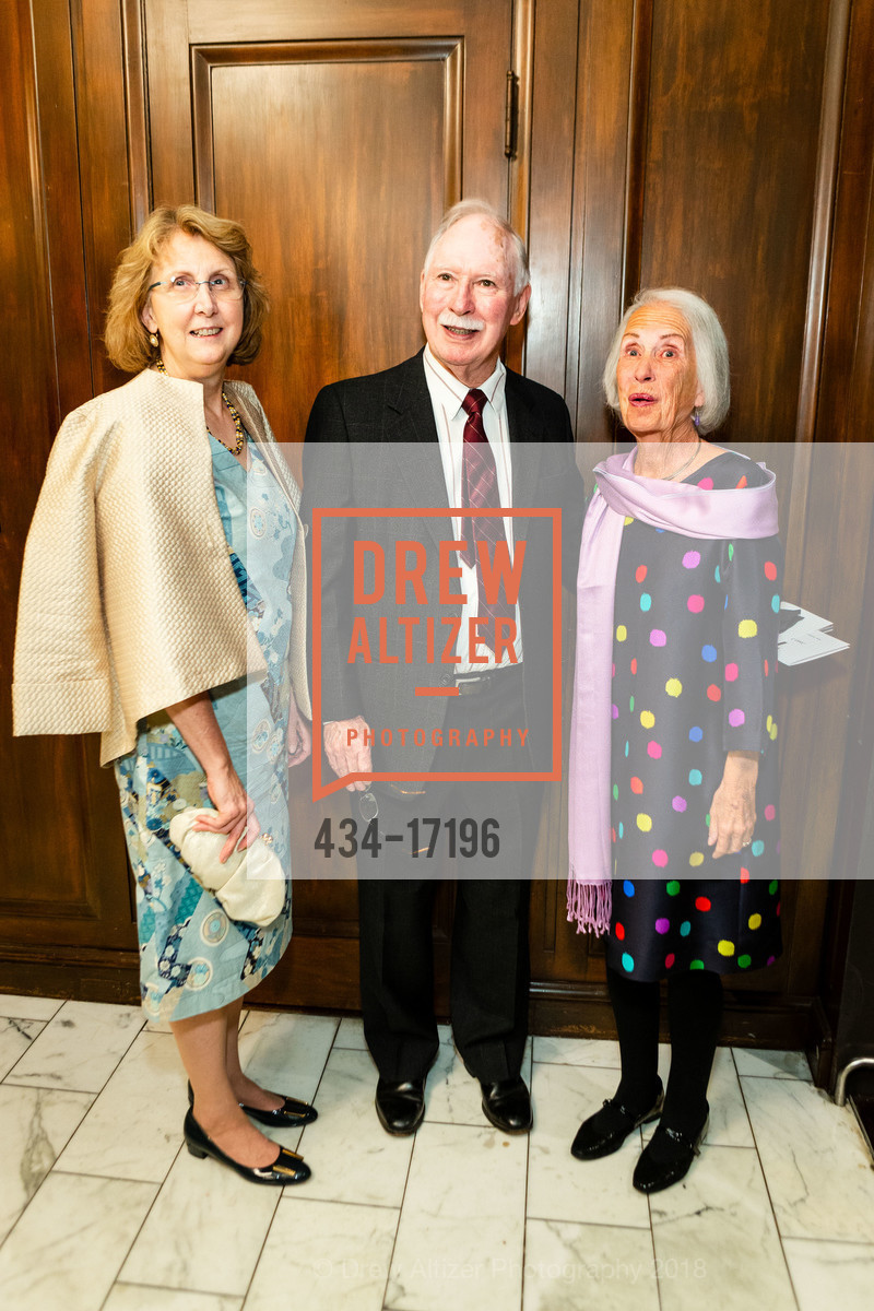Marilyn Morrissey, Mike Maher, Mary Mellon, Holy Family Day Gala's Light Up The Night 2018, The Julia Morgan Ballroom. 465 California St, October 18th, 2018, Photo #434-17196 Marilyn Morrissey, Mike Maher, Mary Mellon, Photo #434-17196
