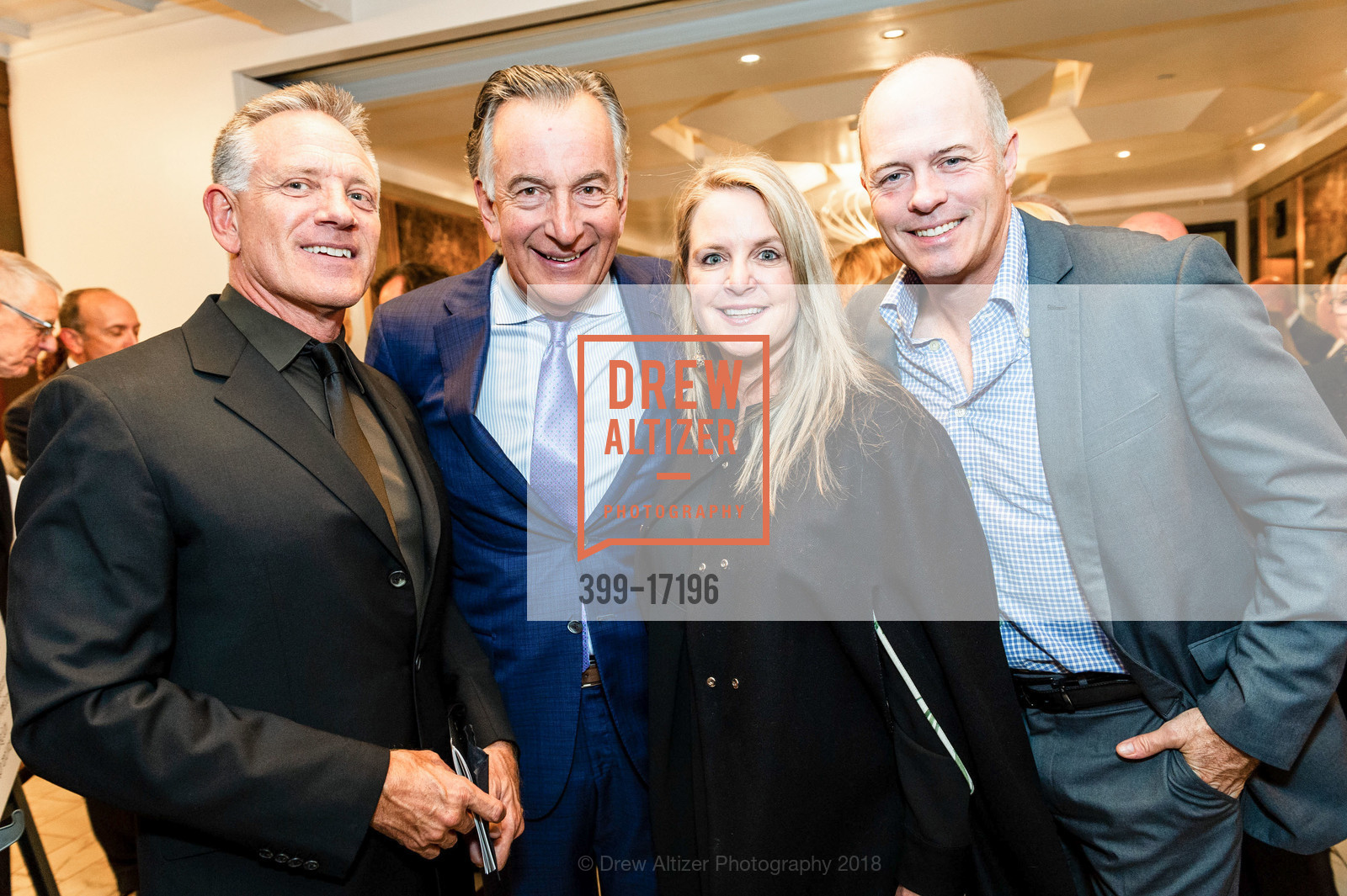 Brit Hahn, Joe Toboni, Hilary Newsom Callan, Geoff Callan, Holy Family Day Gala's Light Up The Night 2018, The Julia Morgan Ballroom. 465 California St, October 18th, 2018, Photo #399-17196 Brit Hahn, Joe Toboni, Hilary Newsom Callan, Geoff Callan, Photo #399-17196