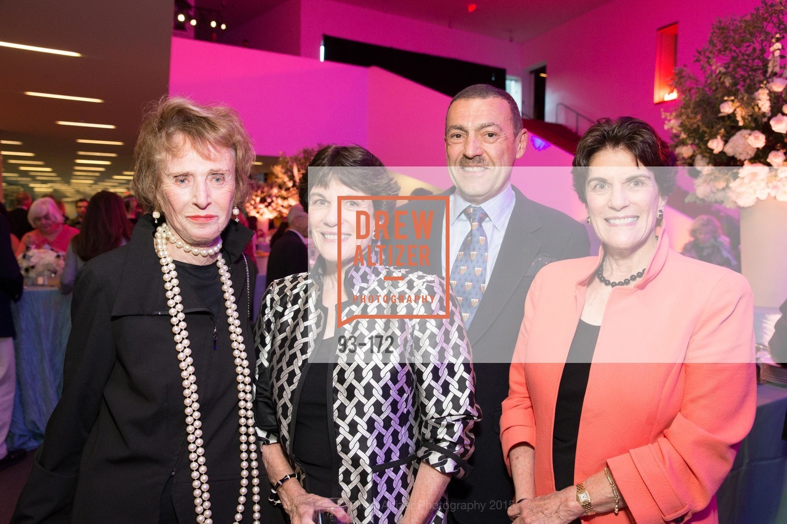 Vera Carpeneti, Glennie Eisele, Albert Bartridge, Francie Osthimer, J.M.W. Turner: Painting Set Free opening reception, de Young Museum, June 17th, 2015,Drew Altizer, Drew Altizer Photography, full-service agency, private events, San Francisco photographer, photographer california