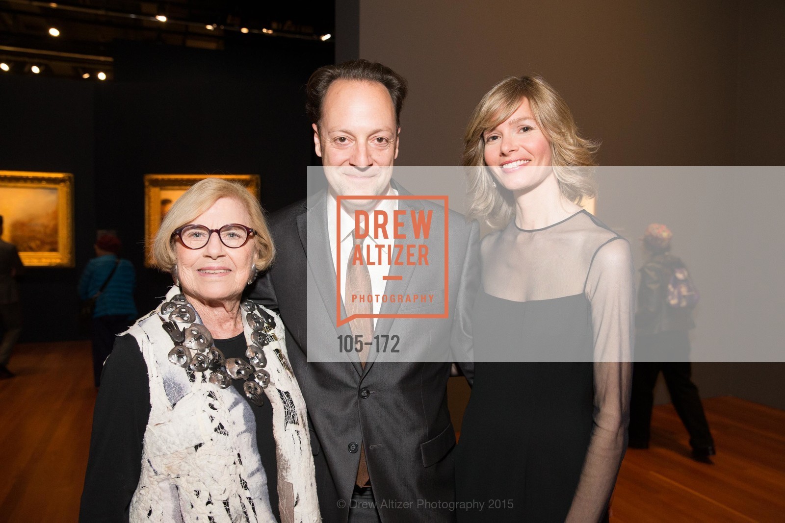 Dorothy Saxe, Timothy Burgard, Geraldine Kovac, J.M.W. Turner: Painting Set Free opening reception, de Young Museum, June 17th, 2015,Drew Altizer, Drew Altizer Photography, full-service agency, private events, San Francisco photographer, photographer california