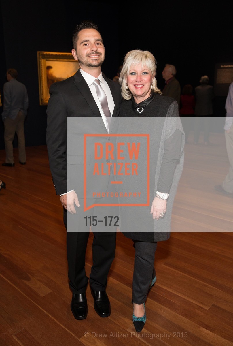 Chris Mouroufas, Thalia Stratton, J.M.W. Turner: Painting Set Free opening reception, de Young Museum, June 17th, 2015,Drew Altizer, Drew Altizer Photography, full-service agency, private events, San Francisco photographer, photographer california
