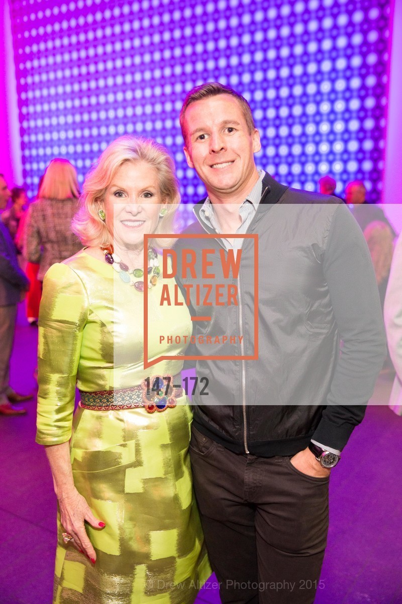 Dede Wilsey, Anthony Brichetto, Gucci & Vogue Dinner, de Young Museum. de Young Museum, June 18th, 2015, Photo #147-172 Dede Wilsey, Anthony Brichetto, Photo #147-172