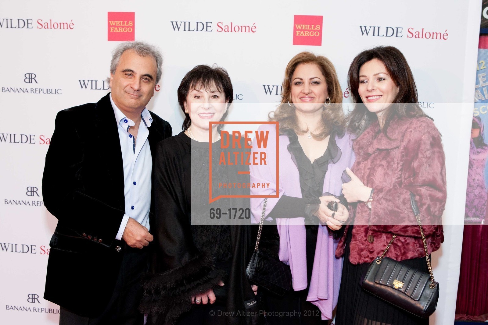 Barry Navidi, Malvina Doroshenko, Sima Navidi, Alexandra Doroshenko, Premiere of WILDE SALOME at the Castro Theater, US, March 21st, 2012, Photo #69-1720 Barry Navidi, Malvina Doroshenko, Sima Navidi, Alexandra Doroshenko, Photo #69-1720