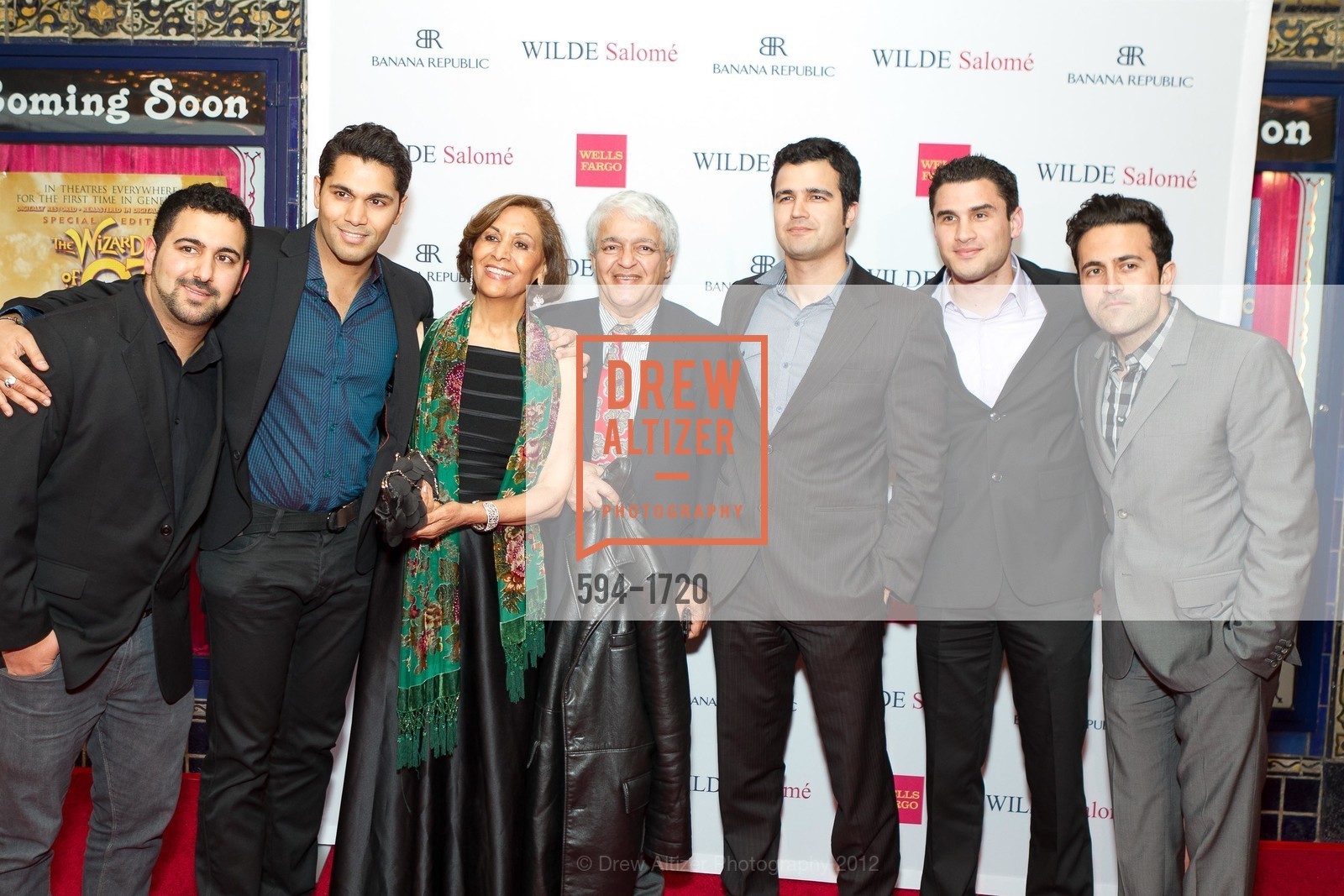 Robert Davari, Parvin Rahnema, Bijan Davari, Premiere of WILDE SALOME at the Castro Theater, US, March 21st, 2012, Photo #594-1720 Robert Davari, Parvin Rahnema, Bijan Davari, Photo #594-1720