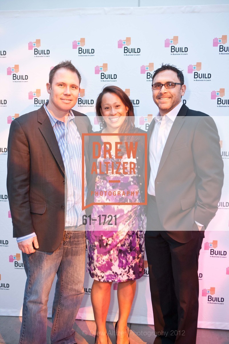 Bryan Brittingham, Jessica Moore, Vince Cogan, The BUILD Gala 2012, US, March 23rd, 2012, Photo #61-1721 Bryan Brittingham, Jessica Moore, Vince Cogan, Photo #61-1721