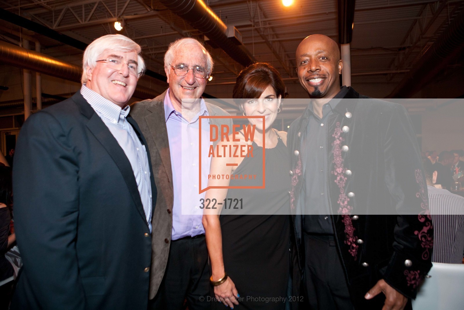 Ron Conway, Harvey Cohen, Sarah Lucas, MC Hammer, The BUILD Gala 2012, US, March 23rd, 2012, Photo #322-1721 Ron Conway, Harvey Cohen, Sarah Lucas, MC Hammer, Photo #322-1721