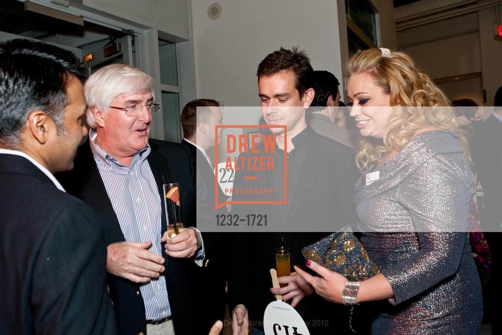 Ajay Agarwal, Ron Conway, Jack Dorsey, Suzanne McKechnie Klahr, The BUILD Gala 2012, US, March 23rd, 2012, Photo #1232-1721 Ajay Agarwal, Ron Conway, Jack Dorsey, Suzanne McKechnie Klahr, Photo #1232-1721
