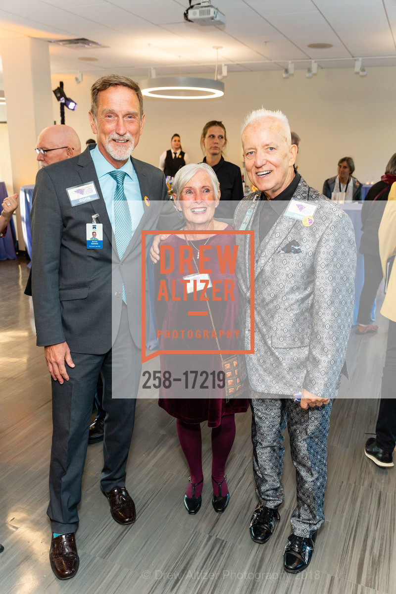 Kevin Gerber, Sally Waterman, Jerry Brown, Bethany Center 50th Year Anniversary Event 2018, Bethany Center, October 18th, 2018, Photo #258-17219 Kevin Gerber, Sally Waterman, Jerry Brown, Photo #258-17219