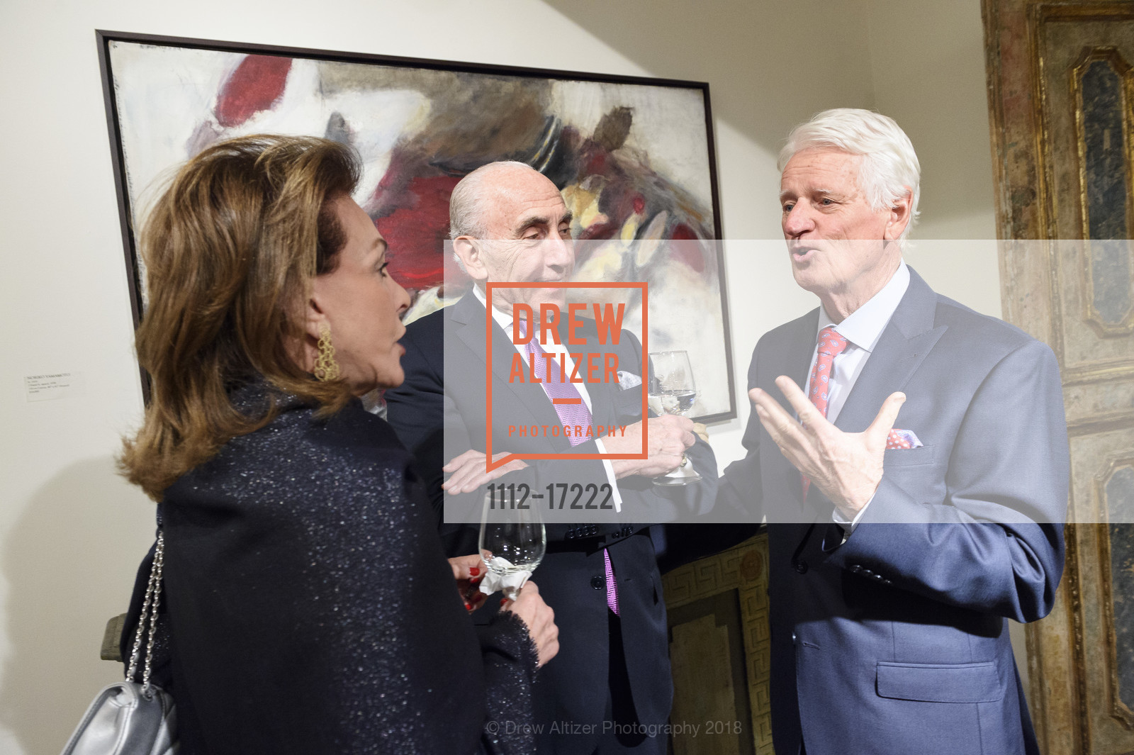 Lucie Weissman, Jerry Weissman, Klaus Murer, Villa Taverna's 60th Anniversary Celebration, Villa Taverna. 27 Hotaling Street, October 20th, 2018, Photo #1112-17222 Lucie Weissman, Jerry Weissman, Klaus Murer, Photo #1112-17222