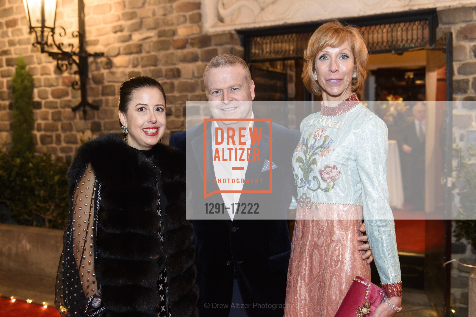 Stephanie Murillo, Claude Hazan, Nancy Kukacka, Villa Taverna's 60th Anniversary Celebration, Villa Taverna. 27 Hotaling Street, October 20th, 2018, Photo #1291-17222 Stephanie Murillo, Claude Hazan, Nancy Kukacka, Photo #1291-17222