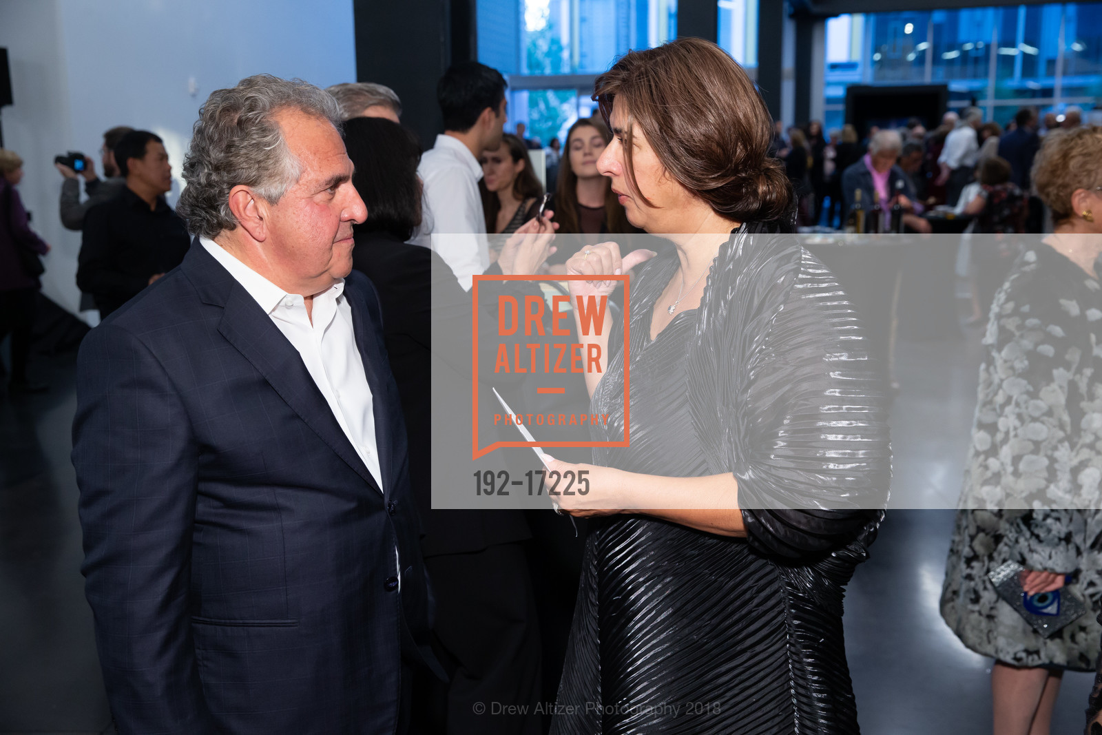 Jim Gianopulos, Tasoula Hadjitofi, 15th Annual San Francisco Greek Film Festival Closing Night, Dolby Cinema. 1275 Market Street, October 20th, 2018, Photo #192-17225 Jim Gianopulos, Tasoula Hadjitofi, Photo #192-17225