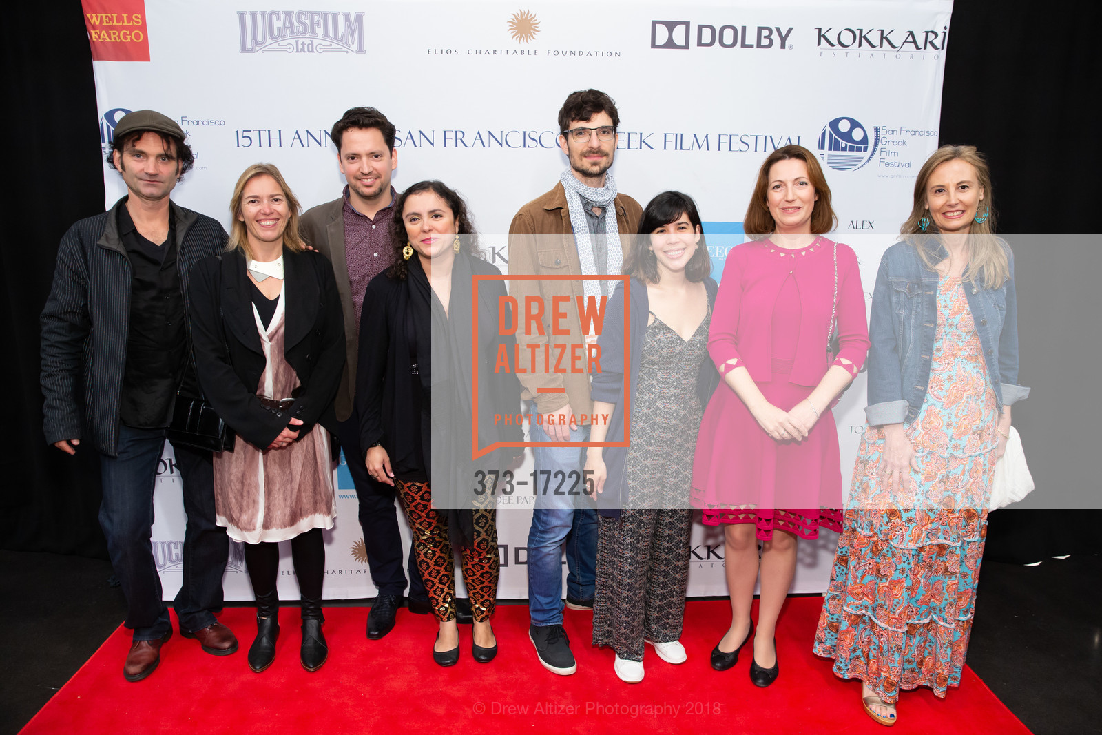 John Tyson, Sandrine Scheller, Antonio Fragoso, Diego, Guzman, Daphne Vitsikounaki, Alba Costa, 15th Annual San Francisco Greek Film Festival Closing Night, Dolby Cinema. 1275 Market Street, October 20th, 2018, Photo #373-17225 John Tyson, Sandrine Scheller, Antonio Fragoso, Diego, Guzman, Daphne Vitsikounaki, Alba Costa, Photo #373-17225