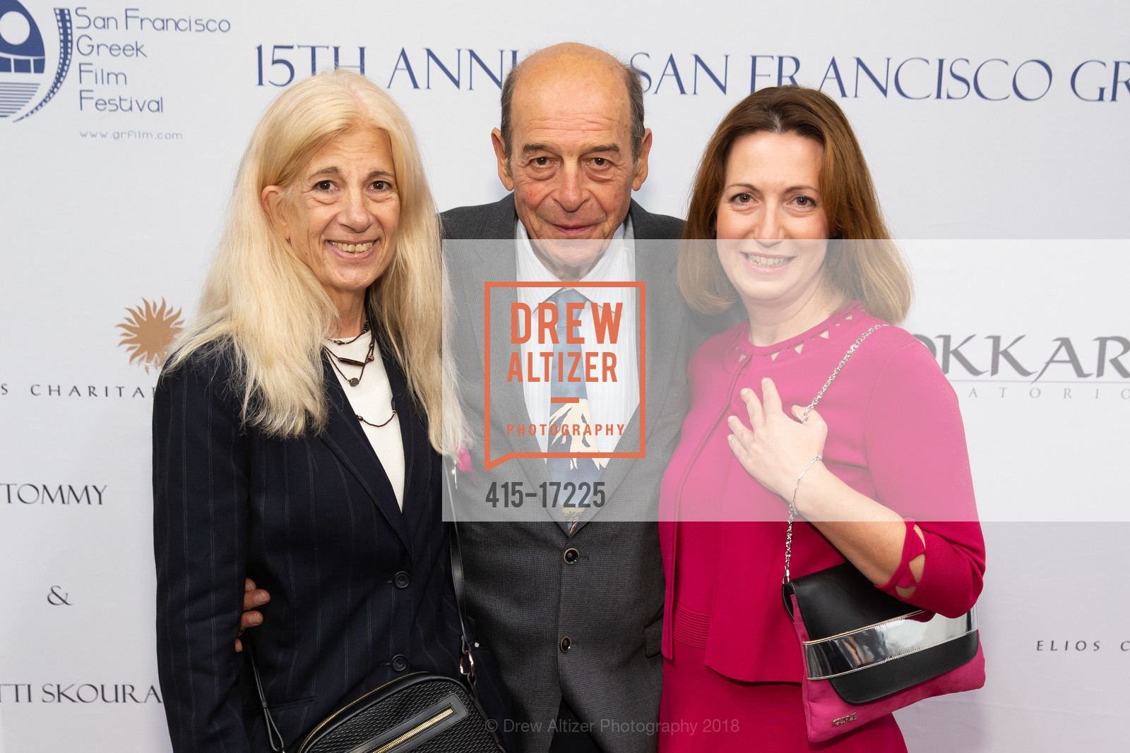 Maria Manoussakis, Manoussos Manoussakis, Daphne Vitsikounaki, 15th Annual San Francisco Greek Film Festival Closing Night, Dolby Cinema. 1275 Market Street, October 20th, 2018, Photo #415-17225 Maria Manoussakis, Manoussos Manoussakis, Daphne Vitsikounaki, Photo #415-17225