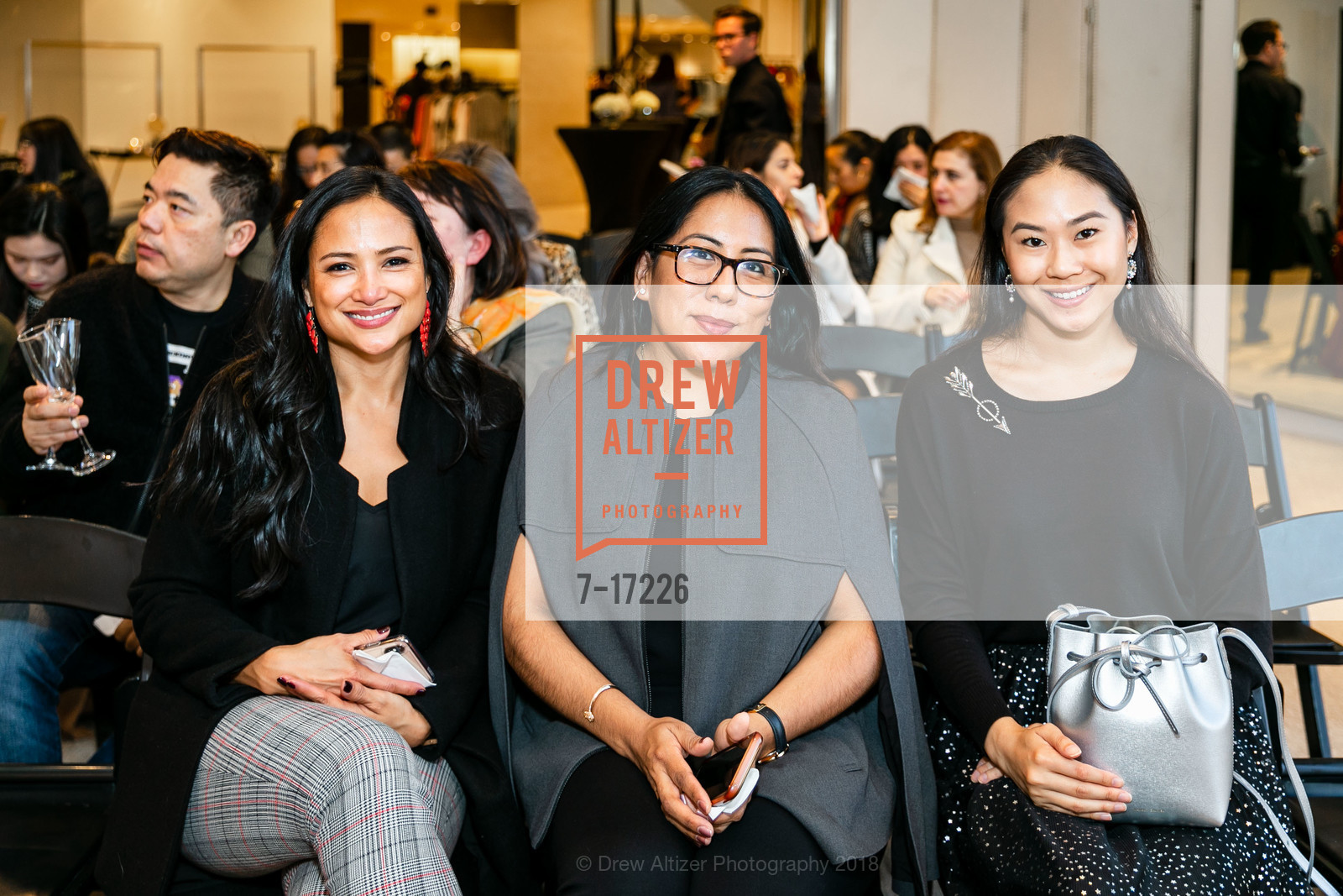 Jennifer Grey, Diana Bautista, Adrienne Chu, La Prairie x @bagsnob at Saks Fifth Avenue, Saks Fifth Avenue. 384 Post Street, October 23rd, 2018, Photo #7-17226 Jennifer Grey, Diana Bautista, Adrienne Chu, Photo #7-17226