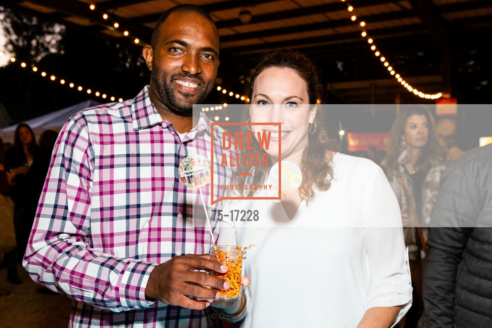 Gerard Greenidge, Cindy Brooks, Children's Health Council Rocktoberfest 2018, NCEFT. 880 Runnymede Road, Woodside, CA 94062, October 20th, 2018, Photo #75-17228 Gerard Greenidge, Cindy Brooks, Photo #75-17228