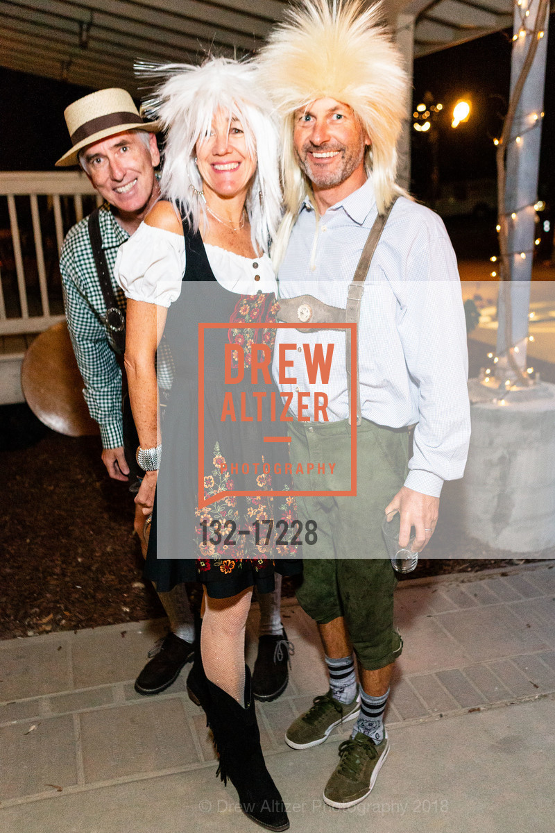Chris Shaw, Kate Muller, Eric Muller, Children's Health Council Rocktoberfest 2018, NCEFT. 880 Runnymede Road, Woodside, CA 94062, October 20th, 2018, Photo #132-17228 Chris Shaw, Kate Muller, Eric Muller, Photo #132-17228