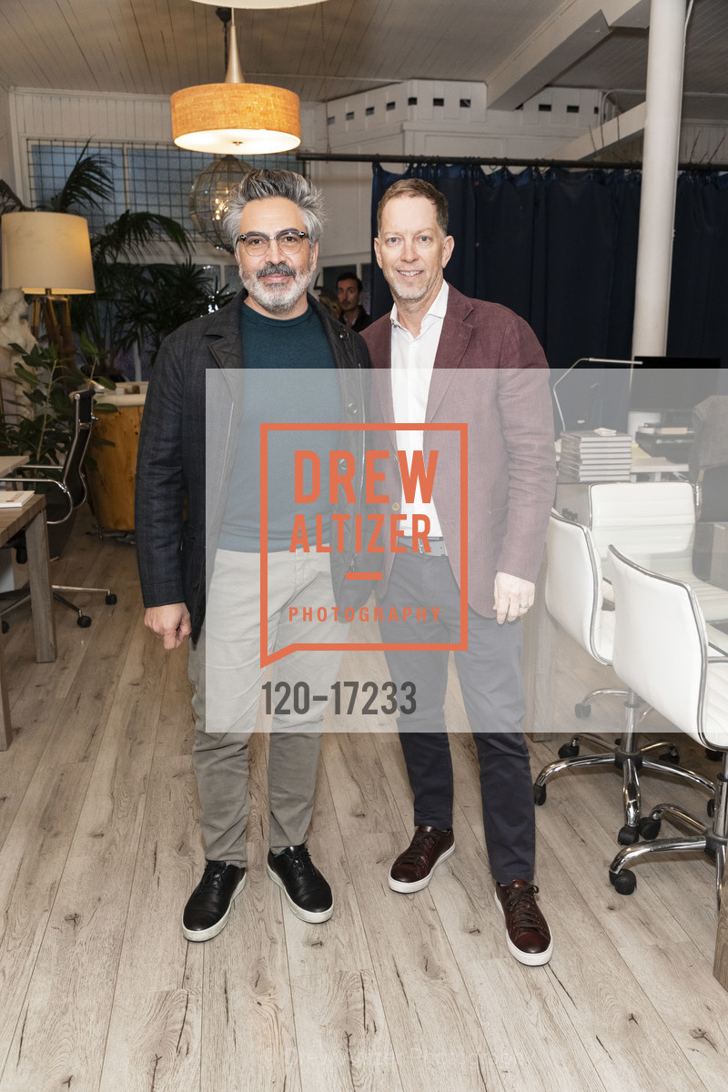 Jimmy Kansau, John Anderson, An Adventure Life by Tom Stringer Book signing & Conversation w/ Eric Petsinger Moderated by Heidi Gerpheide 2018, Zeterre Landscape Architecture. 1171 Folsom St, Photo #120-17233 Jimmy Kansau, John Anderson, Photo #120-17233