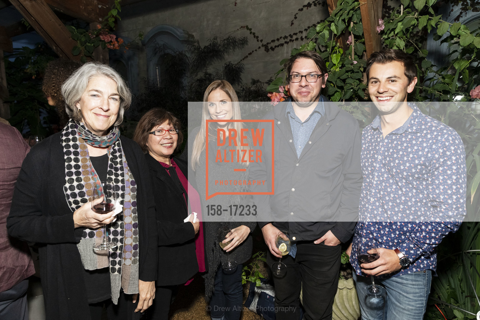 Toni Kramer, Ophelia Mationg, Elyssia Atkins, Will Saltenberger, Ryan Burger, An Adventure Life by Tom Stringer Book signing & Conversation w/ Eric Petsinger Moderated by Heidi Gerpheide 2018, Zeterre Landscape Architecture. 1171 Folsom St, Photo #158-17233 Toni Kramer, Ophelia Mationg, Elyssia Atkins, Will Saltenberger, Ryan Burger, Photo #158-17233