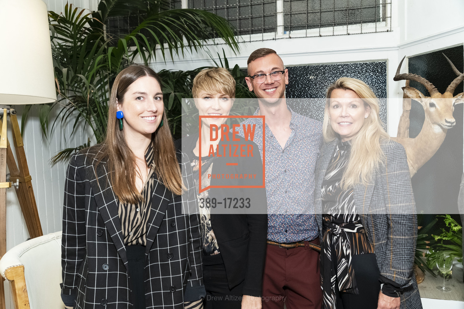 Justine Macfee, Hannah Rose, Nick Domitrovich, Catherine Macfee, An Adventure Life by Tom Stringer Book signing & Conversation w/ Eric Petsinger Moderated by Heidi Gerpheide 2018, Zeterre Landscape Architecture. 1171 Folsom St, Photo #389-17233 Justine Macfee, Hannah Rose, Nick Domitrovich, Catherine Macfee, Photo #389-17233