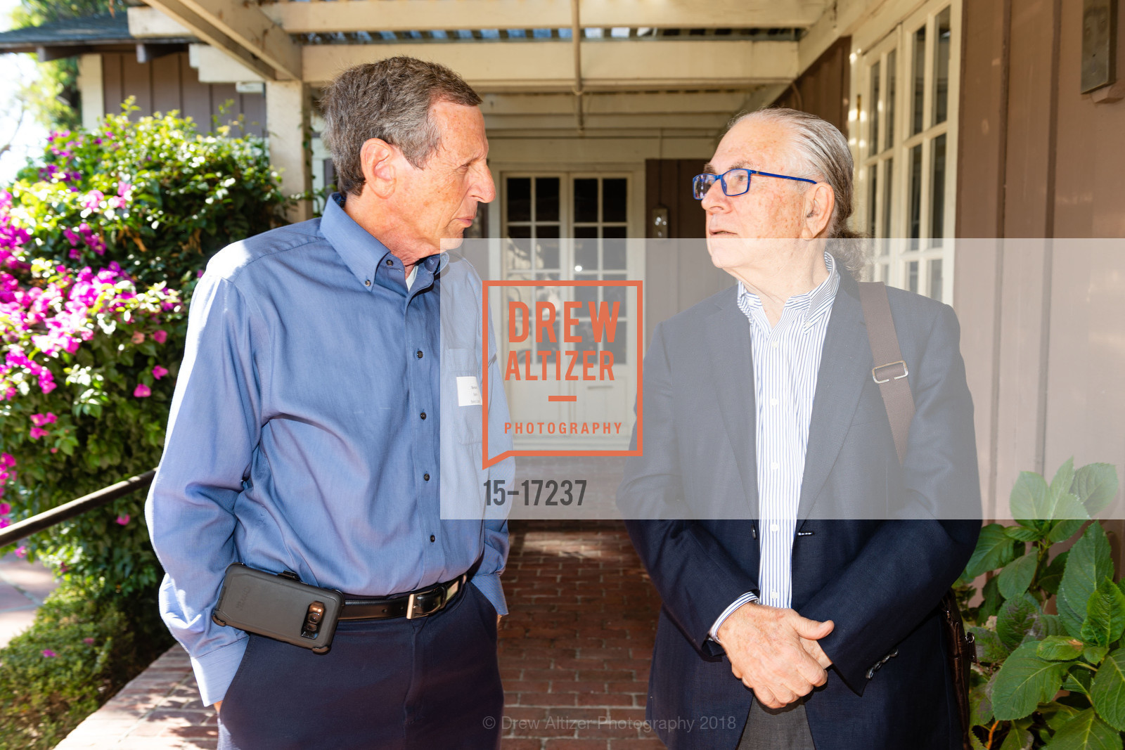 Bernard Belkin, Shmuel Meitar, DLD Lunch Palo Alto 2018, MacArthur Park. 27 University Ave, October 24th, 2018, Photo #15-17237 Bernard Belkin, Shmuel Meitar, Photo #15-17237