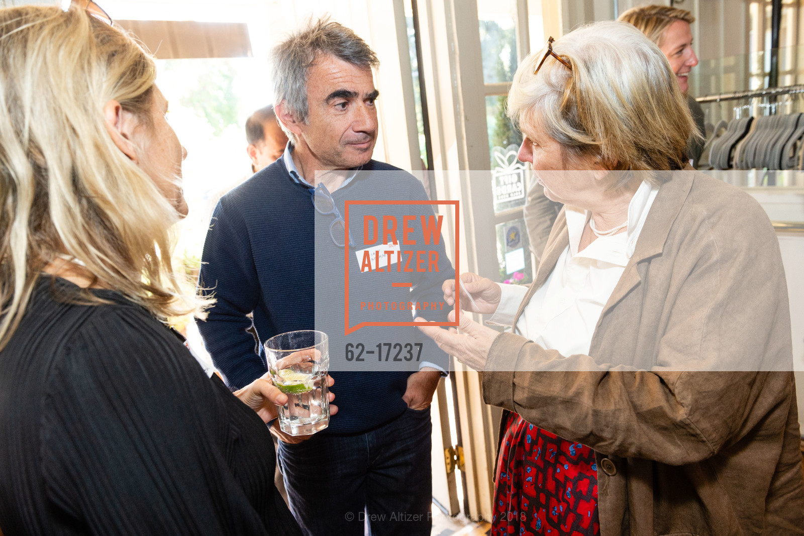 Alain Rappaport, Steffi Czerny, DLD Lunch Palo Alto 2018, MacArthur Park. 27 University Ave, October 24th, 2018, Photo #62-17237 Alain Rappaport, Steffi Czerny, Photo #62-17237