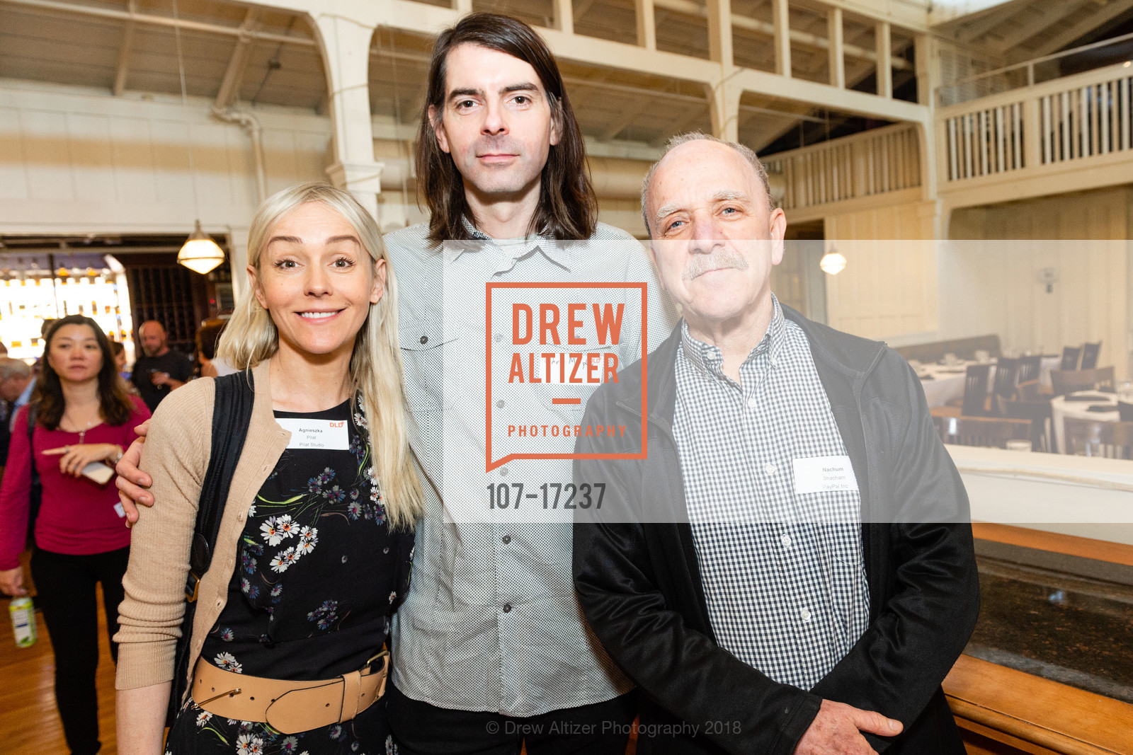 Agnieszka Pilat, Chris Murphy, Nachum Shacham, DLD Lunch Palo Alto 2018, MacArthur Park. 27 University Ave, October 24th, 2018, Photo #107-17237 Agnieszka Pilat, Chris Murphy, Nachum Shacham, Photo #107-17237