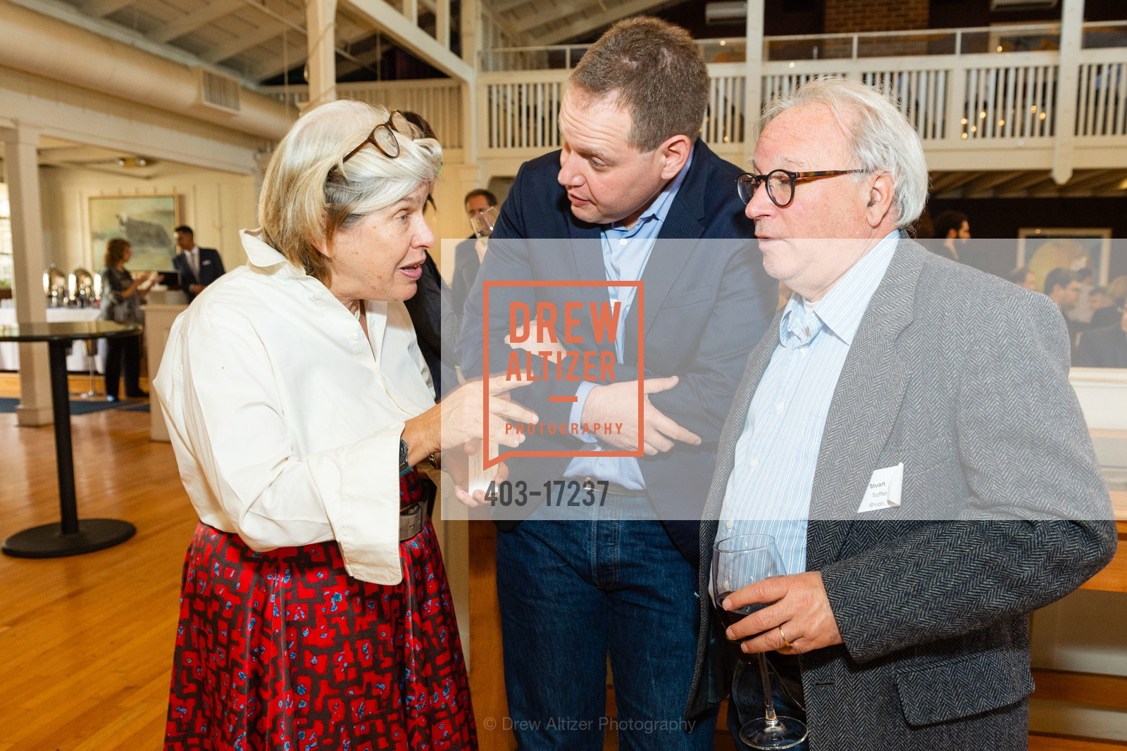 Steffi Czerny, Stu Soffer, DLD Lunch Palo Alto 2018, MacArthur Park. 27 University Ave, Photo #403-17237 Steffi Czerny, Stu Soffer, Photo #403-17237