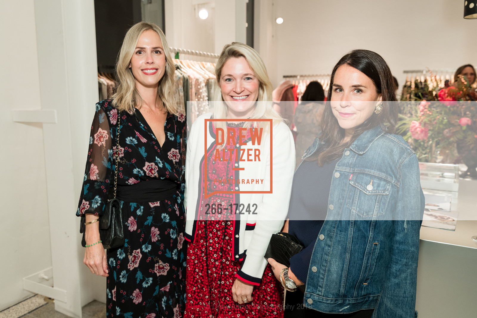 Casey McDevitt, Ashley Knowlton, Emily Petrilla, Zimmermann Store Opens in Jackson Square, Zimmermann. 458-460 Jackson Street, October 24th, 2018, Photo #266-17242 Casey McDevitt, Ashley Knowlton, Emily Petrilla, Photo #266-17242