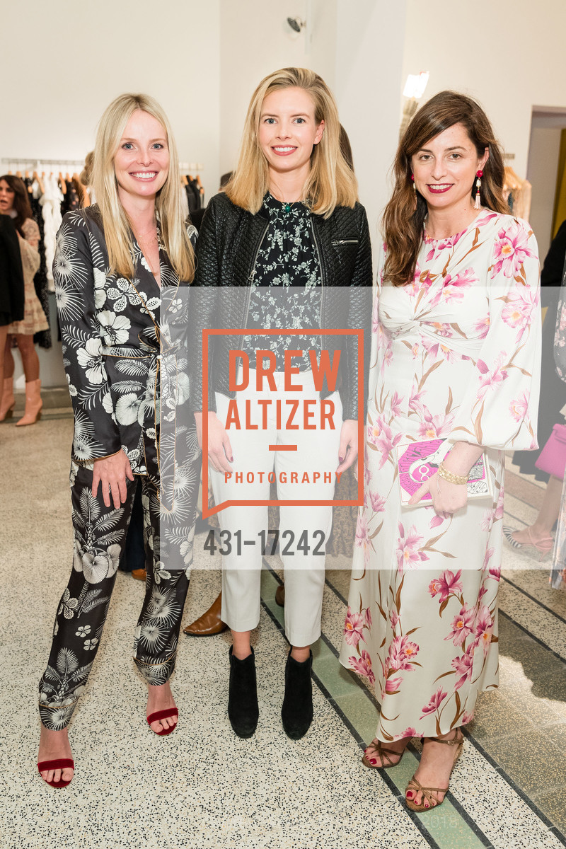 Catherine Drybrough, Lacy Kiernan Carroll, Emily Holt, Zimmermann Store Opens in Jackson Square, Zimmermann. 458-460 Jackson Street, October 24th, 2018, Photo #431-17242 Catherine Drybrough, Lacy Kiernan Carroll, Emily Holt, Photo #431-17242