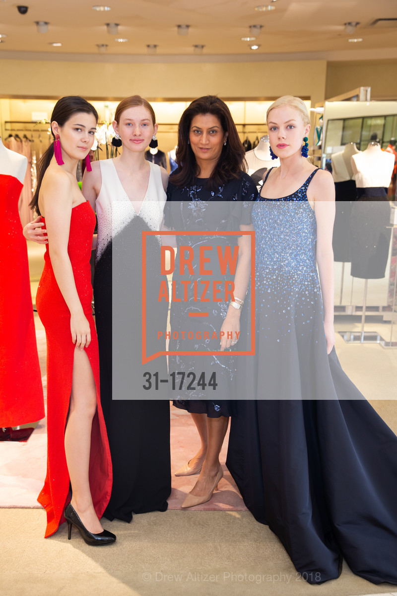 Ally Henry, Sarah Gulliksen, Babi Ahluwalia, Sarah Noelle, Neiman Marcus and Sobia Shaikh Host Babi Ahluwalia, Neiman Marcus, Couture Salon. 150 Stockton Street, October 25th, 2018, Photo #31-17244 Ally Henry, Sarah Gulliksen, Babi Ahluwalia, Sarah Noelle, Photo #31-17244