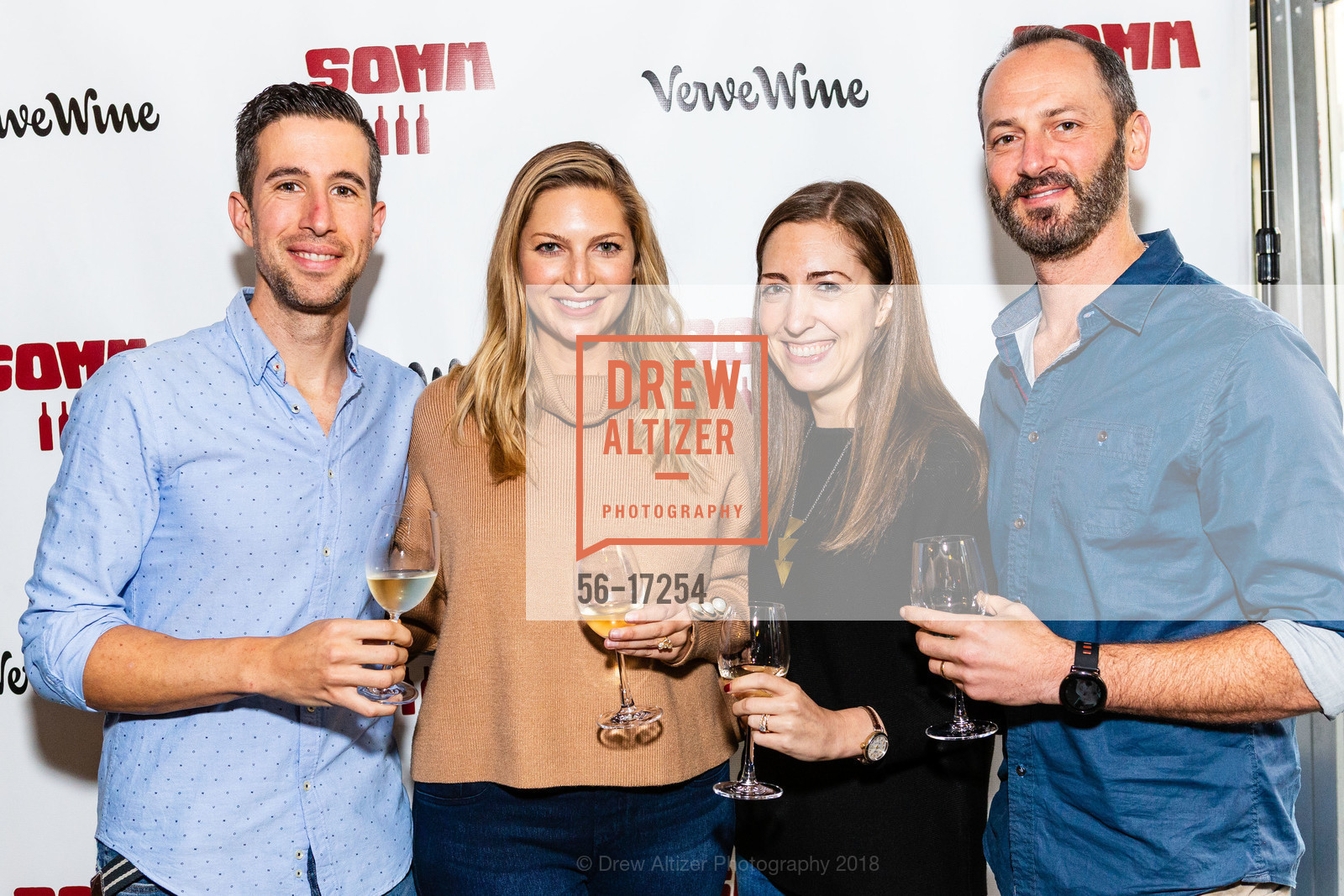 Tom Pallo, Lindsey Schweiker, Jordan Kaufman, John Singer, SOMM 3 Film San Francisco Premiere, Clay Theatre. 2261 Fillmore Street, October 25th, 2018, Photo #56-17254 Tom Pallo, Lindsey Schweiker, Jordan Kaufman, John Singer, Photo #56-17254