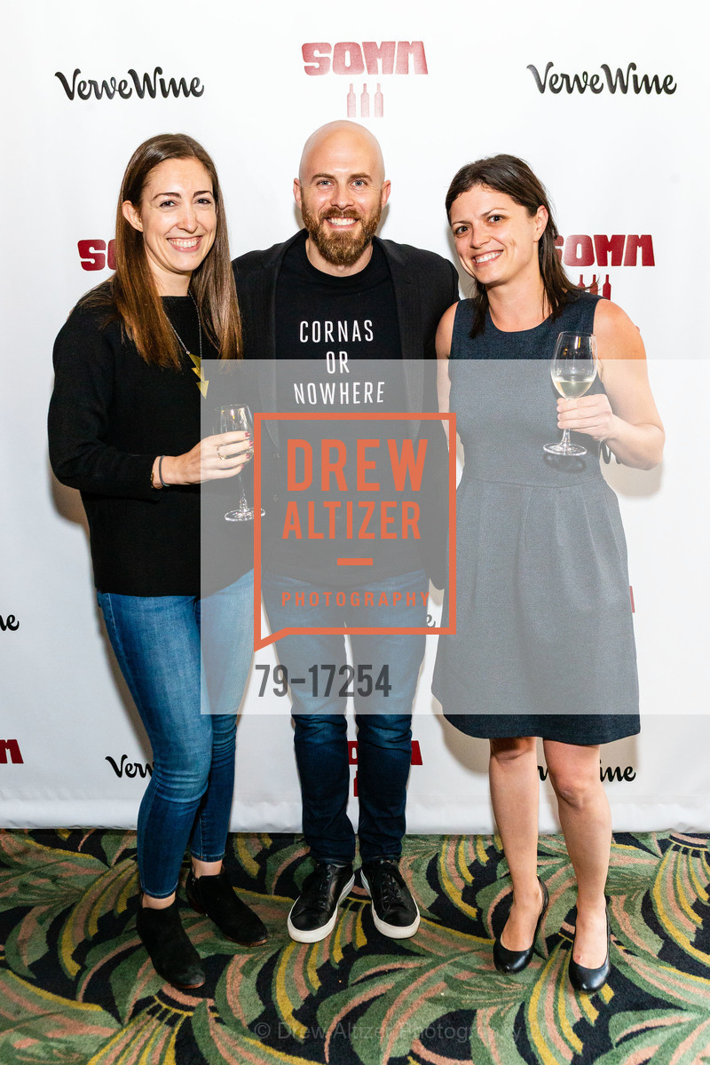 Jordan Kaufman, Dustin Kaufman, Irina Bukatik, SOMM 3 Film San Francisco Premiere, Clay Theatre. 2261 Fillmore Street, October 25th, 2018, Photo #79-17254 Jordan Kaufman, Dustin Kaufman, Irina Bukatik, Photo #79-17254