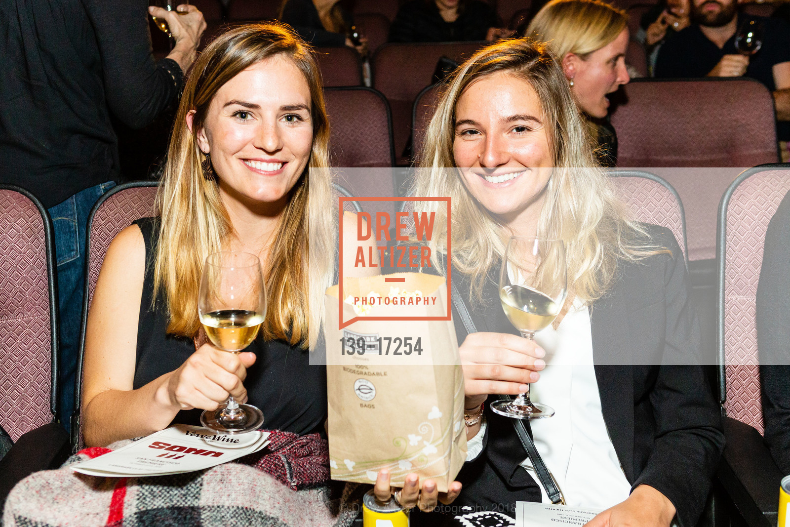 Cassandra Benz, Louise Brydon, SOMM 3 Film San Francisco Premiere, Clay Theatre. 2261 Fillmore Street, October 25th, 2018, Photo #139-17254 Cassandra Benz, Louise Brydon, Photo #139-17254