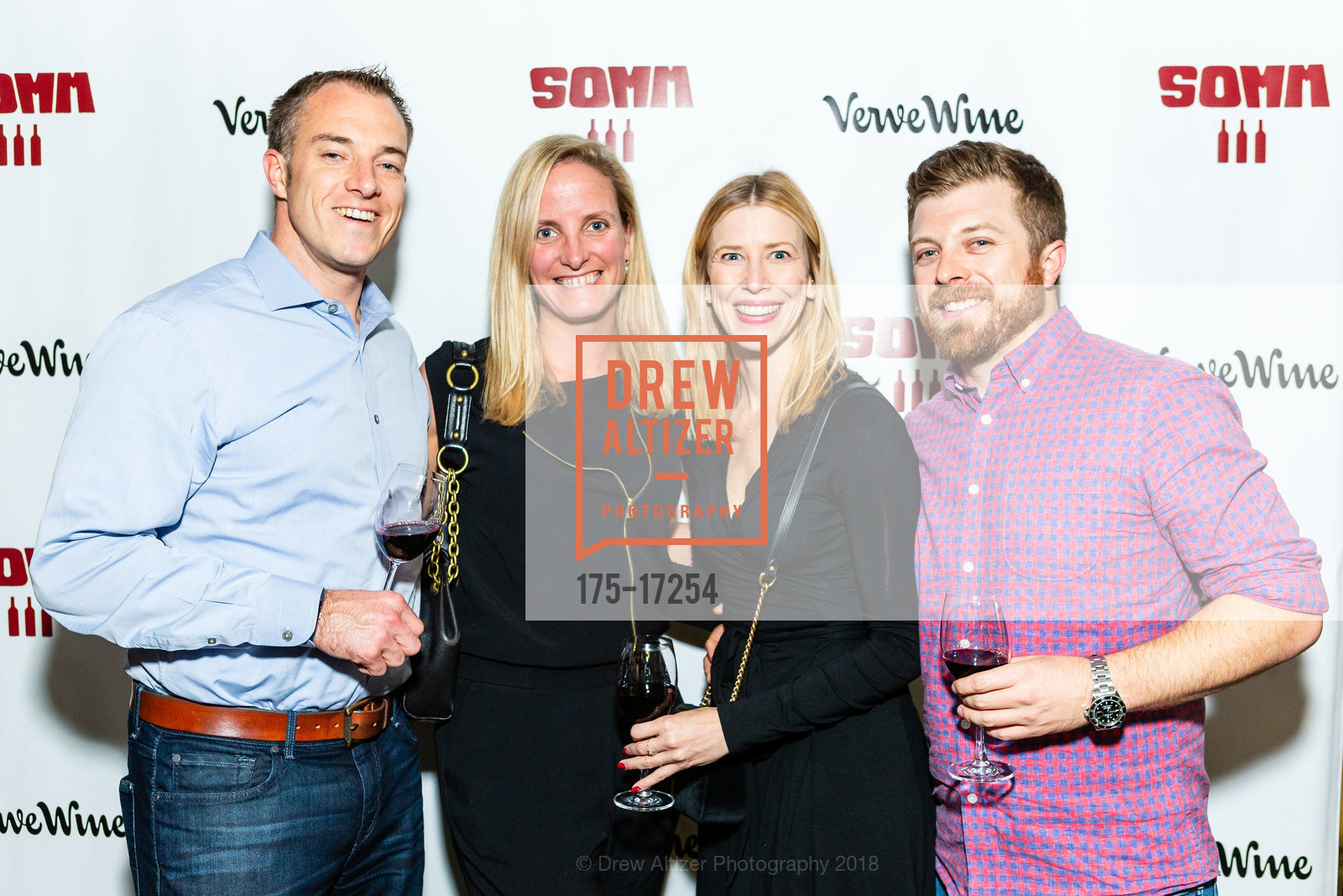 Patrick Hanley, Rebecca Sprole, Whitney Barnecut, William Newsom, SOMM 3 Film San Francisco Premiere, Clay Theatre. 2261 Fillmore Street, October 25th, 2018, Photo #175-17254 Patrick Hanley, Rebecca Sprole, Whitney Barnecut, William Newsom, Photo #175-17254