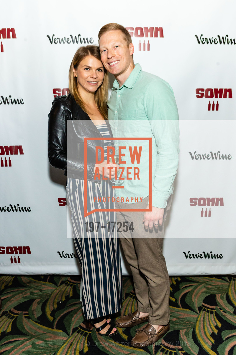 Michelle Ronquillo, Adam Dempsky, SOMM 3 Film San Francisco Premiere, Clay Theatre. 2261 Fillmore Street, October 25th, 2018, Photo #197-17254 Michelle Ronquillo, Adam Dempsky, Photo #197-17254