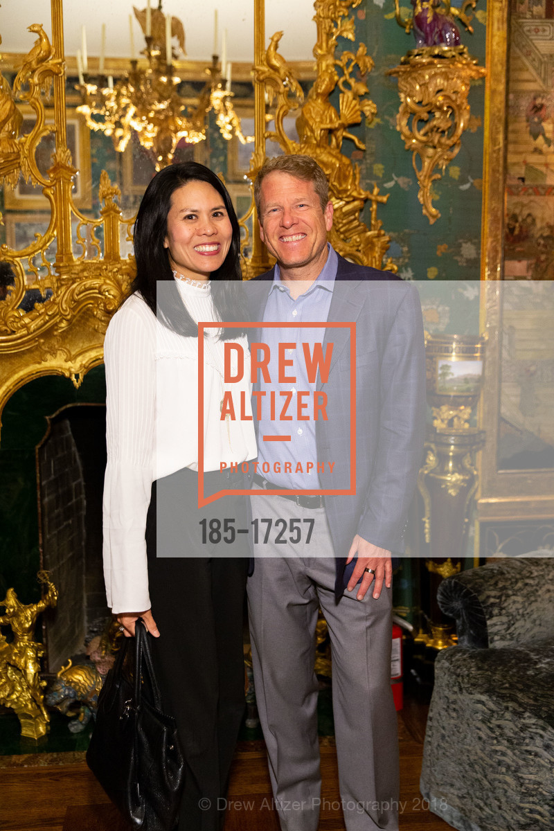 Elisa Lei, Eric Kristofferson, Gordon and Ann Getty Host Africa Foundation Reception and Auction, Private Residence, October 24th, 2018, Photo #185-17257 Elisa Lei, Eric Kristofferson, Photo #185-17257