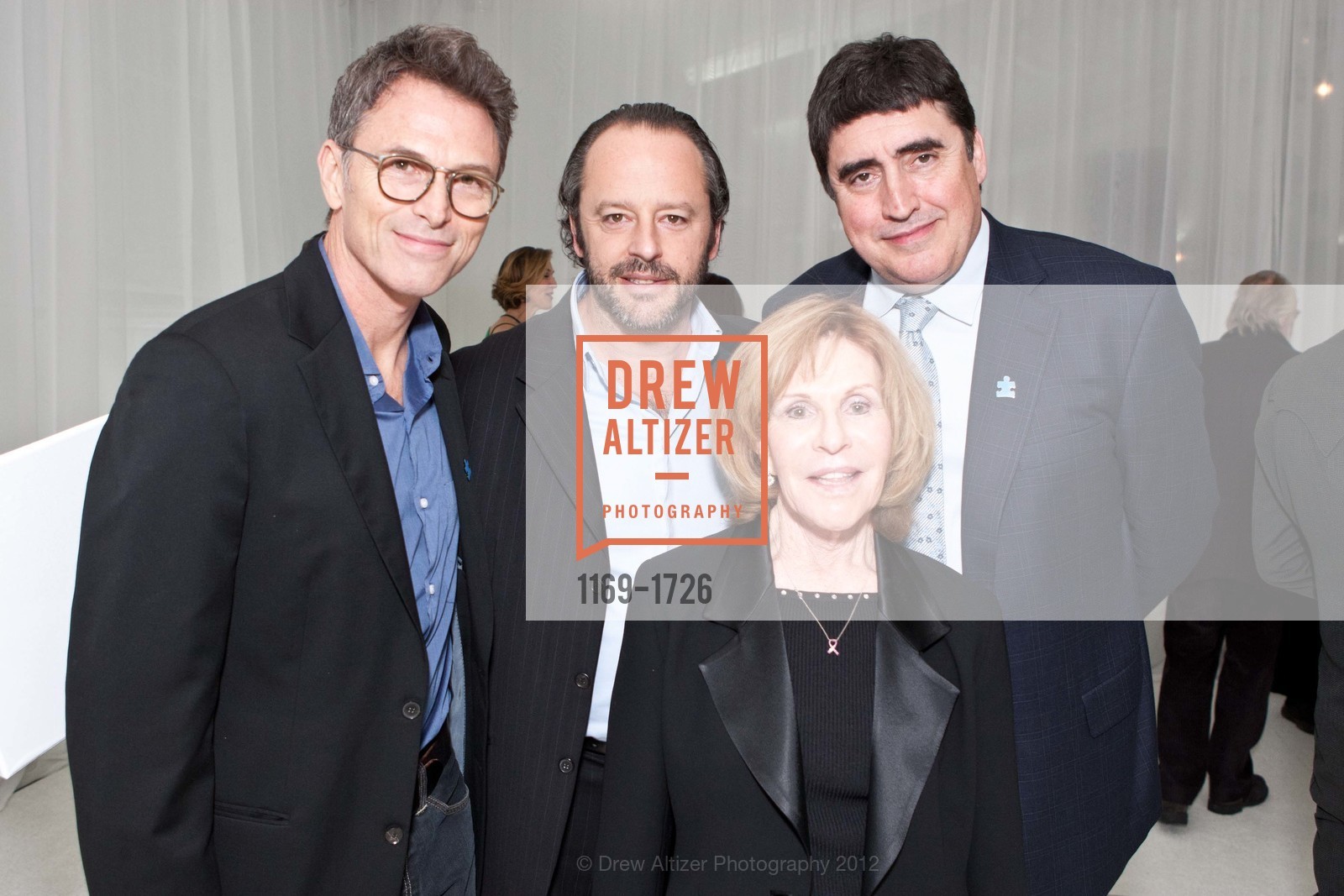 Tim Daly, Gil Bellows, Susan Somers, Alfred Molina, Autism Speaks 2012, US, March 24th, 2012, Photo #1169-1726 Tim Daly, Gil Bellows, Susan Somers, Alfred Molina, Photo #1169-1726
